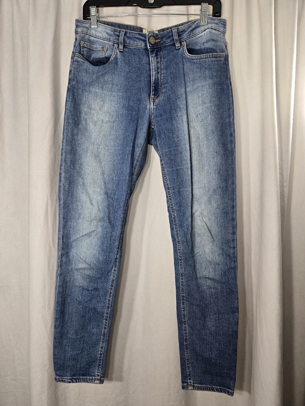 Acne Studio Women's Skin 5 LT USD Blu Jeans Sz 30/32 - Picture 9 of 13